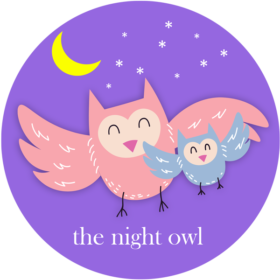 the night owl circle logo