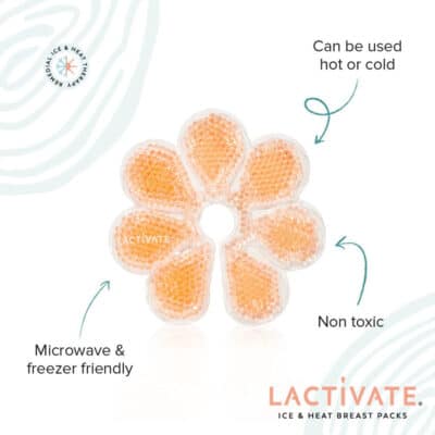 lactivate ice heat breast packs non toxic benefits